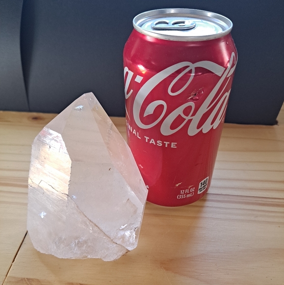 Beautiful Clear Quartz Crystal Point - Picture 7 of 10